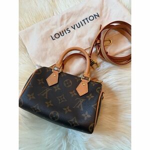 Louis Vuitton monogram nano speedy